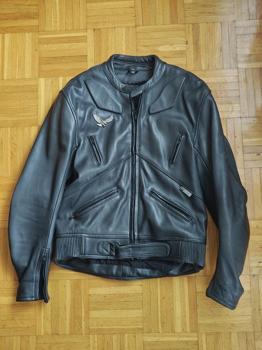 Skóra motocyklowa Richa. spodnie i kurtka