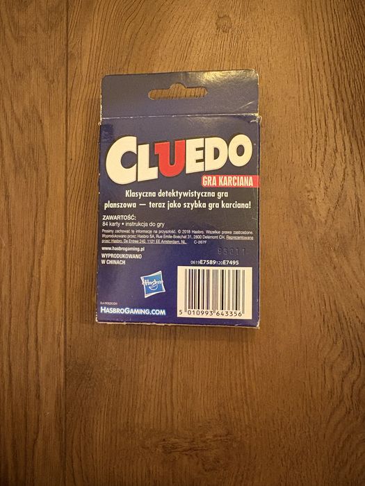 Cluedo gra karciana
