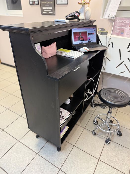 Recepcja szerokość 120 wysokość 125 cm