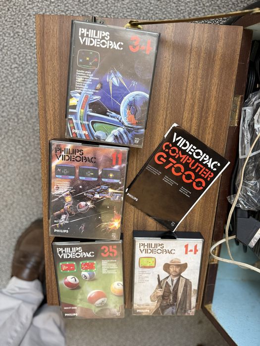 Philips videopac G7000 + 4 jogos