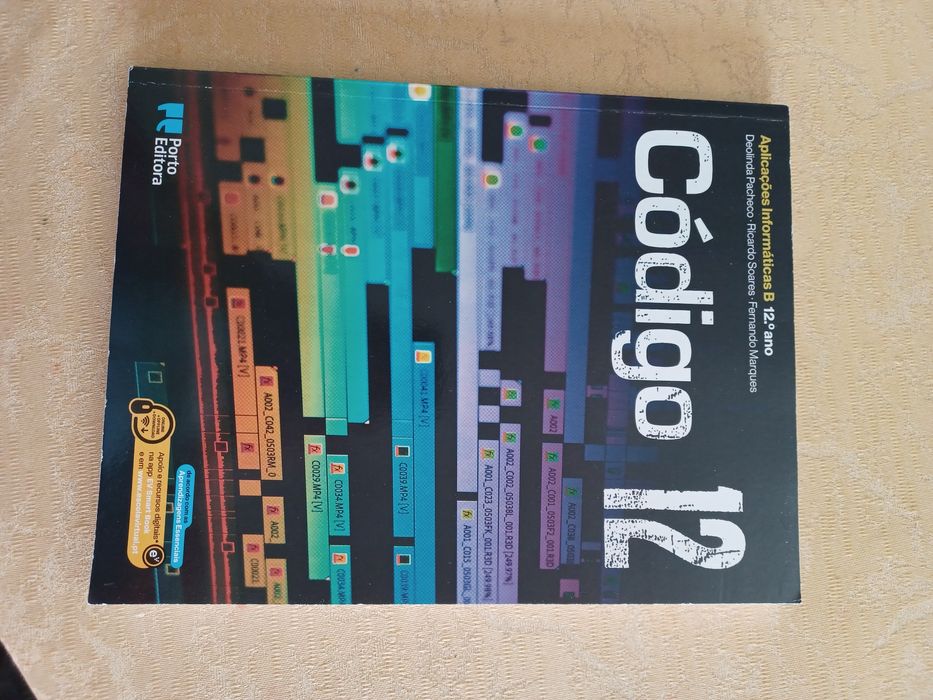Manual - Código 12 - Aplicações Informáticas B - 12.º Ano ( NOVO)