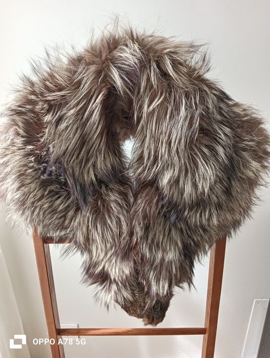 Estola de coelho vintage