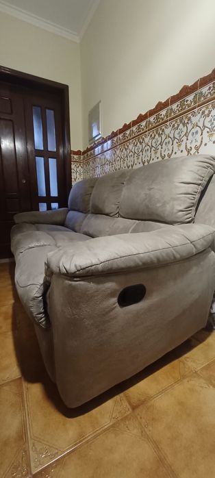 Sofá de 3 lugares relax