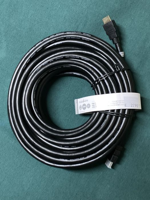 Cabo HDMI 15 metros com ethernet