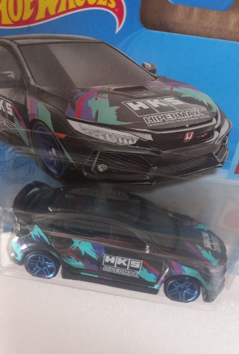 2018 honda civic type r hot wheels