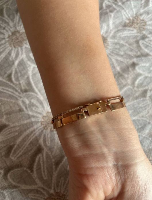 Ціна договірна. Жіночий золотий браслет, вага 13,9, довжина 19,5