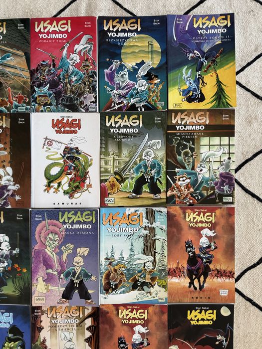 Usagi Yojimbo – kolekcja 28 tomów, Stan Sakai, Komiksy o samurajach