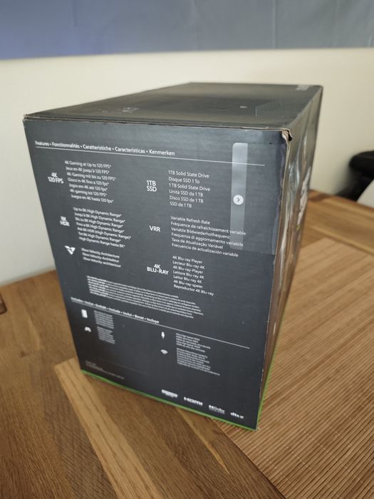 Xbox series x nova selada com fatura