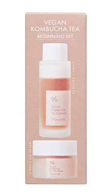 Dr. ceuracle vegan kombucha–зволожуюча есенція і крем з комбучею 30+50