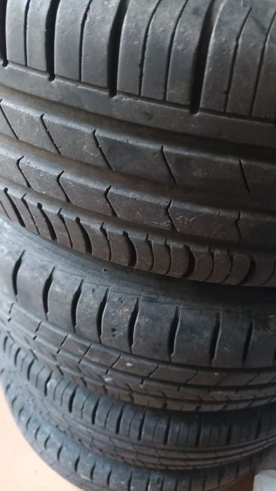 Комплект літньої  резини R15 на стальних дисках