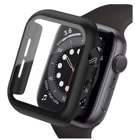 2W1 Etui Case Do Apple Watch 10 46 Mm Pełna Ochrona 360 Czarne