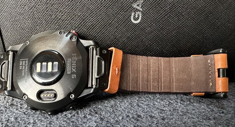 Garmin Fenix 6 Pro Sapphire (tytan DLC) 47 mm, wersja Lux, zakup Apart