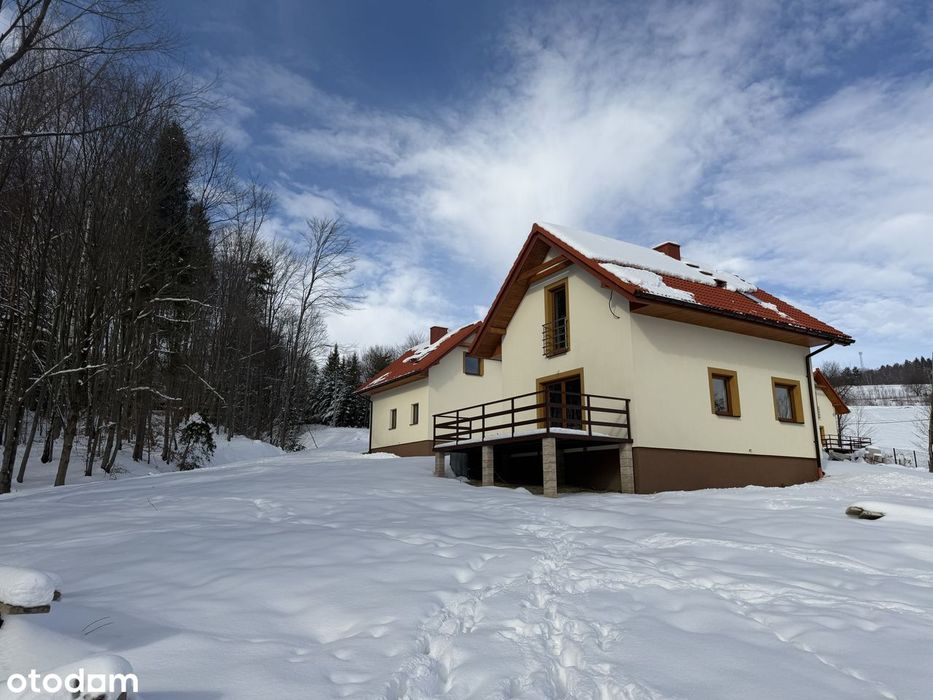 Dom z widokiem, prywatnym lasem i ciszą BEZ PROWIZJI