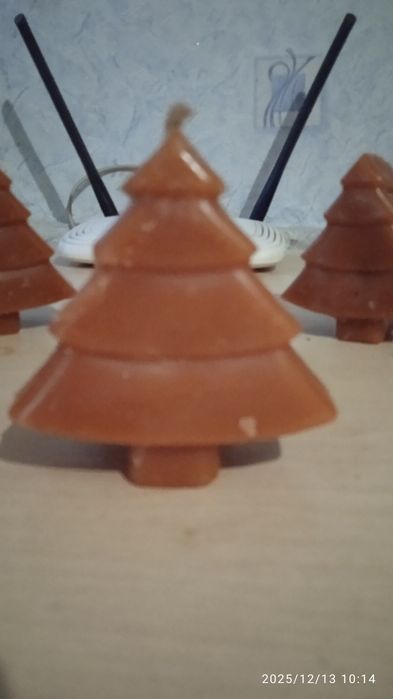 Свечки Ёлочка ручной работы