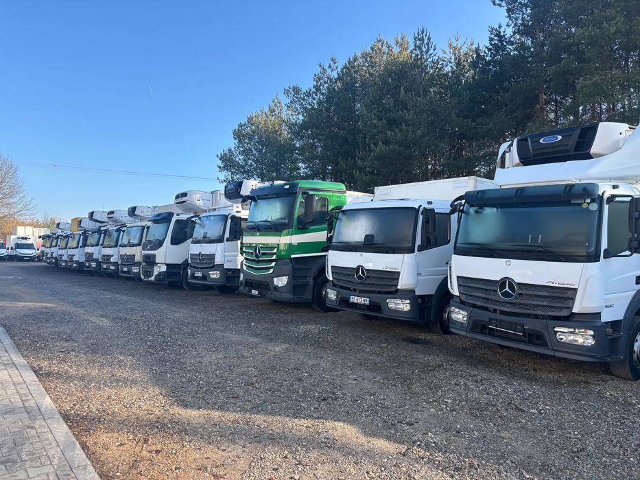 Mercedes-Benz ATEGO 1223 ,,818 ,,821 ,,921 ,,1018 ,,1218 ,,1221 ,,1224 ,,1523 ,,1527 ,,1530  MERCEDES ATEGO 1223 Chlodnia / Izoterma /Mroźnia/ WINDA Carrier supra