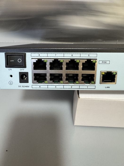 Sistema Video Vigilância NVR Hisseu 8 Canais POE