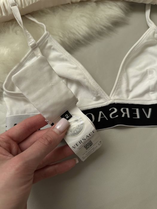 Білий бра бюстгалтер Versace оригінал