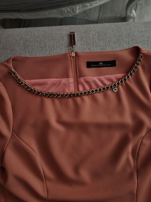 Sukienka elegancka klasyczna Elisabetta Franchi , Celyn b rozmiar s-m