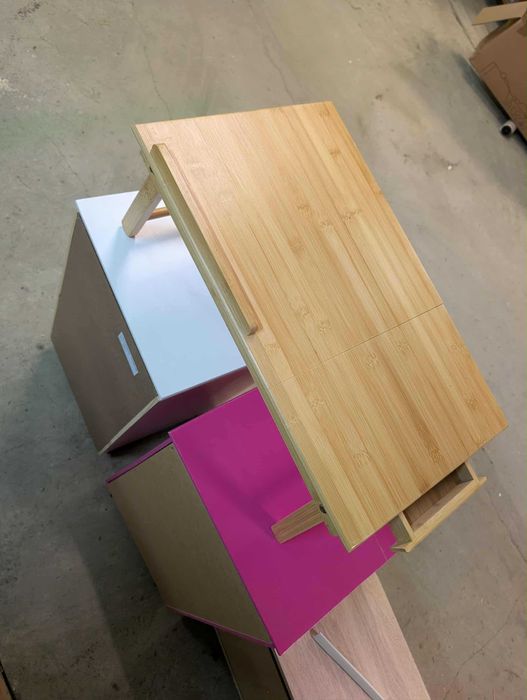 Stolik składany pod laptop do łóżka BAMBUS