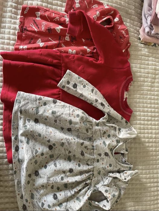 Lote para bebe menina 18-24 meses para outono inverno