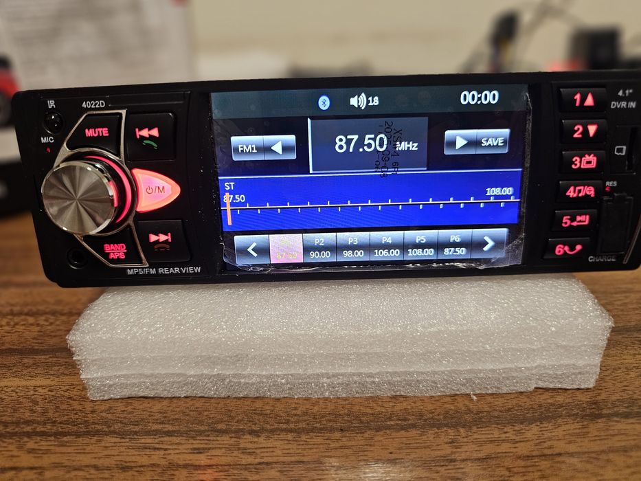 Radios 1 DIN android auto e carplay (Vários)