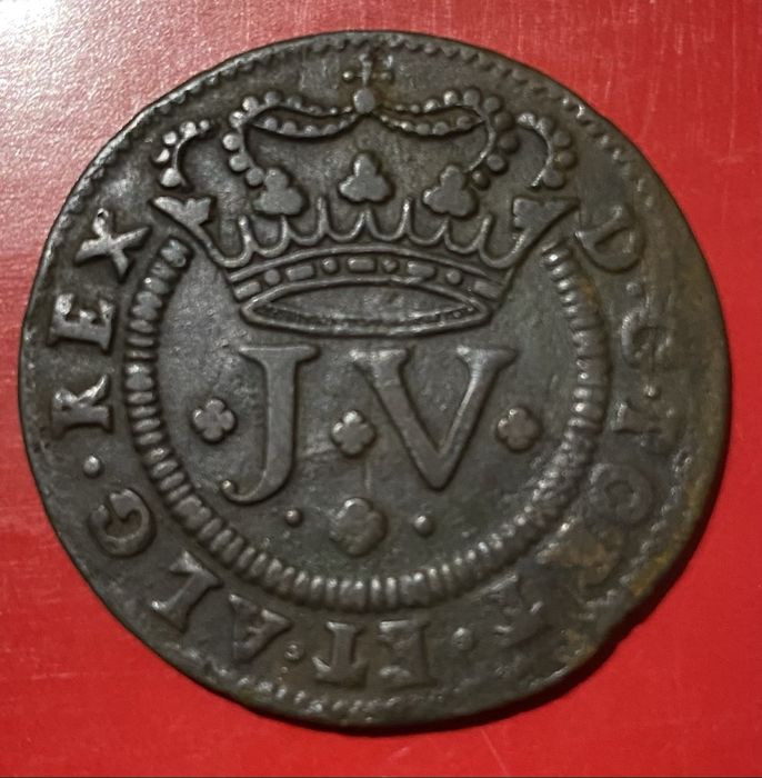Coin (2092) D. Joao V - 10 Reis 1720