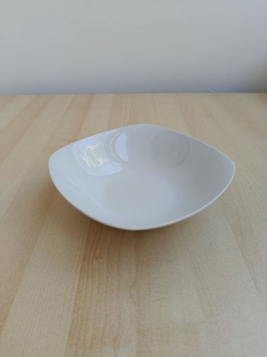 Taça Branca Quadrada para Sopa, Cereais ou Salada | White Square Bowl