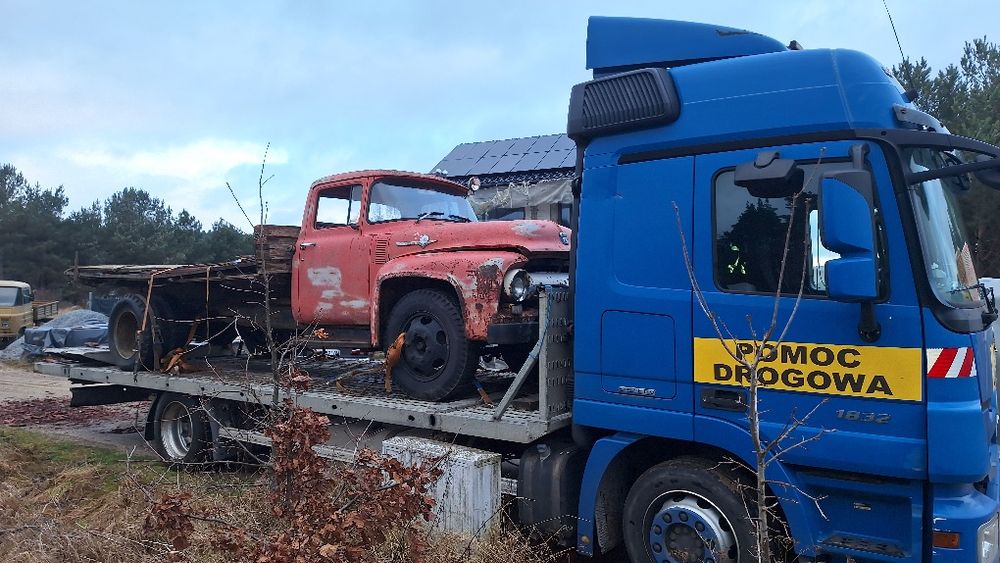 Pomoc drogowa,  holowanie,  transport wywrotka