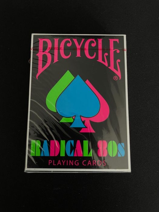 Bicycle Radical 80s - nowa, zafoliowana talia kart