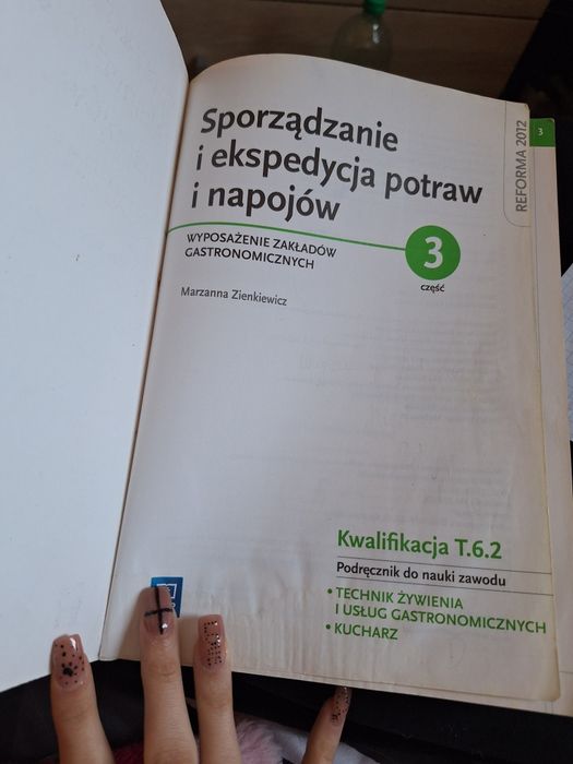 Sporządzenie i ekspedycja potraw i napojów 3 cześć