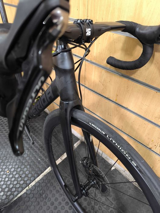 Bicicleta Merida scultura carbono disc