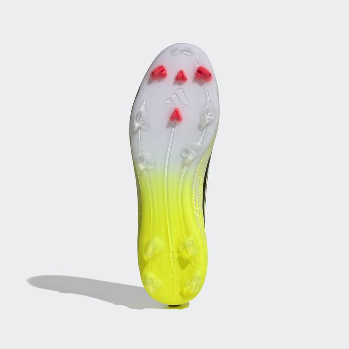Chuteiras de Futebol sem Atacadores Adulto F50 League FG/MG Amarelo
