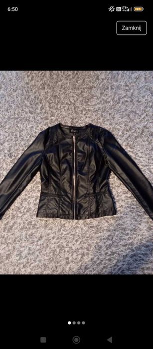 Kurtka ramoneska eko skóra