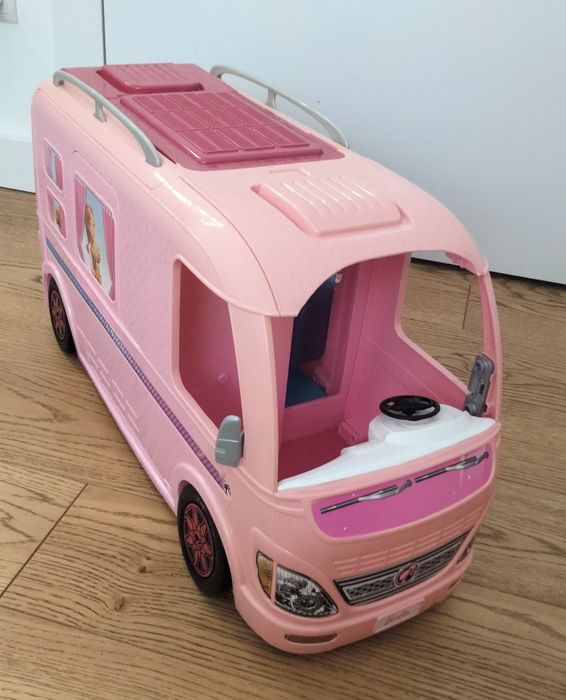 Kamper samochód Barbie różowy