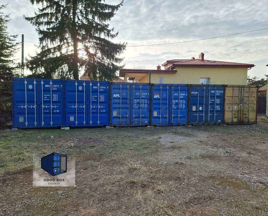 Magazyn kontener magazynowy self storage 14m2 Marki Warszawa wynajem