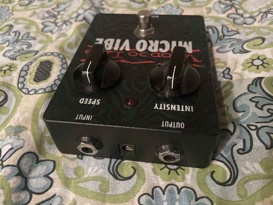 Voodoo Lab Micro Vibe UniVibe Uni-Vibe Uni Vibe Microvibe VooDooLab USA voodo 100% prawdziwy analog efekt gitarowy Hendrix