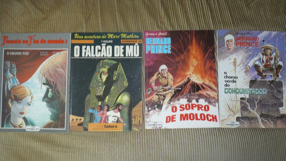 Livros de banda desenhada - anos 80/90