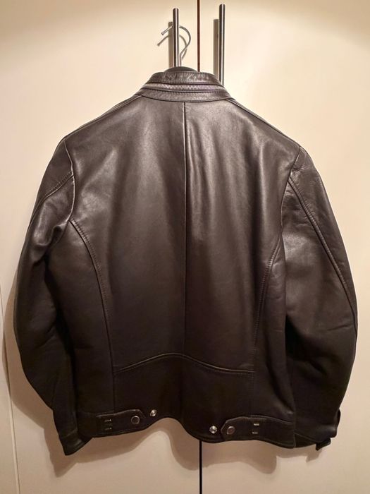 Blusão castanho Pele  Diesel tamanho XS (44)