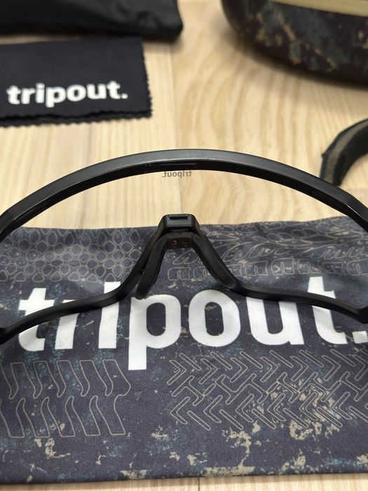 Okulary rowerowe sportowe do biegania Tripout Infinity Clear