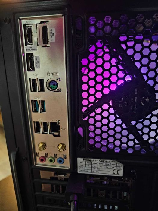 Komputer Gamingowy i5-14400F/B760/32GB(DDR4)/1TBSSD/RTX4070(12GB)/650W/W11