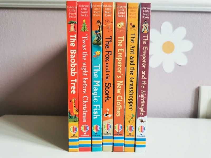 Usborne Little Board Books Collection 6 Książek Books