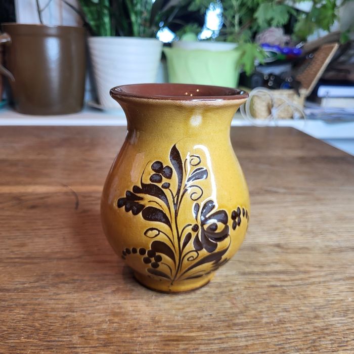 Ceramiczny wazon PRL 89'