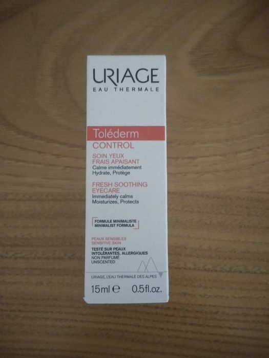 Uriage Toléderm Control Creme de Olhos NOVO
