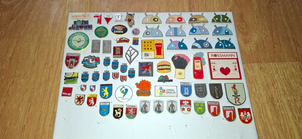 Przypinki PIN na sprzedaż/wymianę