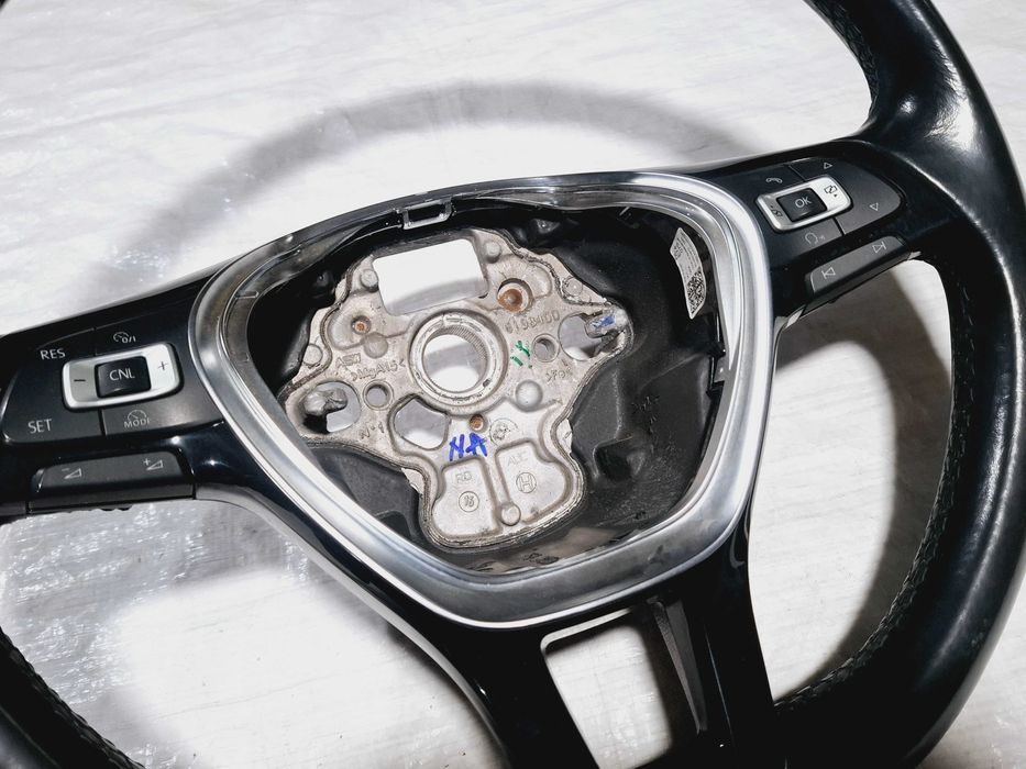 kierownica skórzana taśma zwijak moduł tempomat vw golf vii 7 zestaw