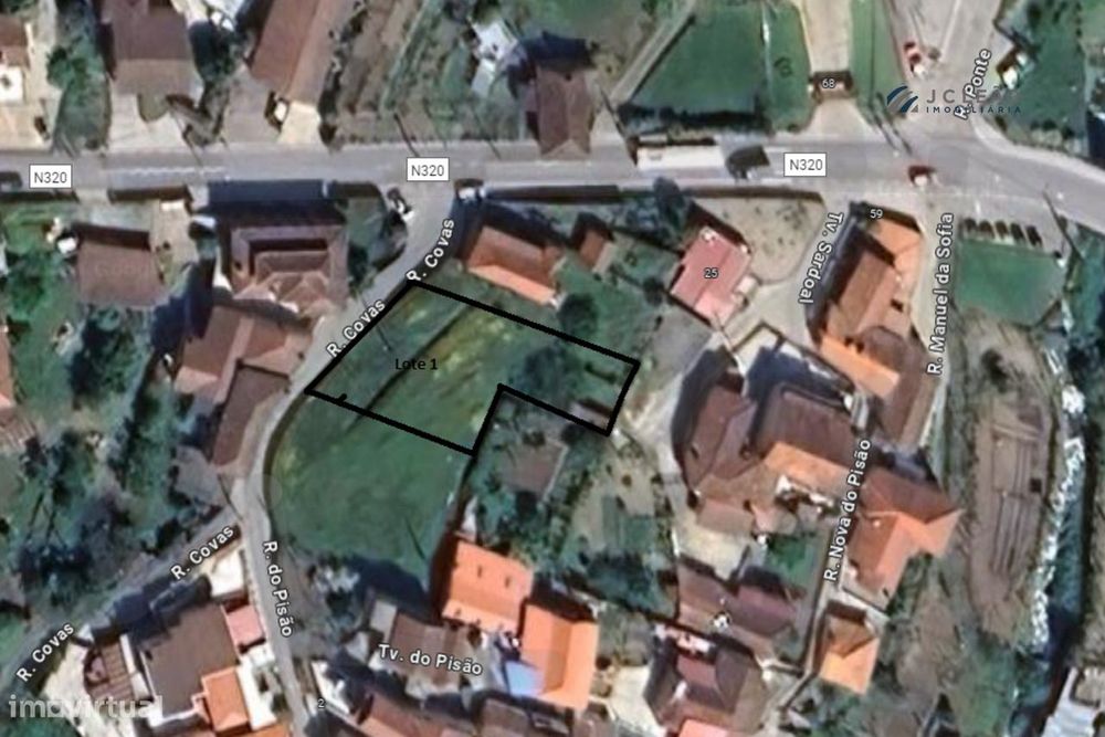Terreno Rústico c/ 529m2 localizado em Abragão, Penafiel — Abragão, Porto