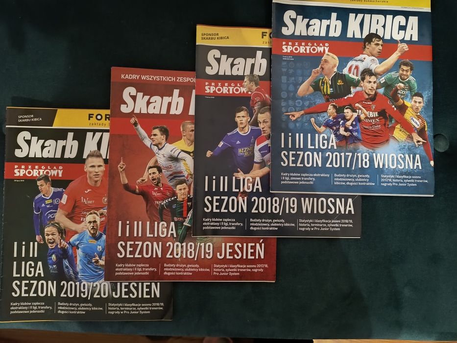 Skarby kibica I i II Liga zestaw