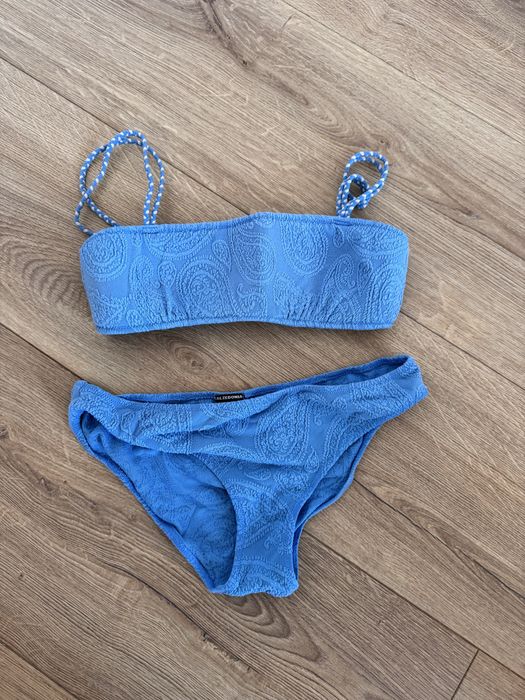 Купальник, синій