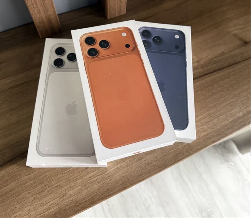 Iphone 17 pro max 256,512 та 1TB