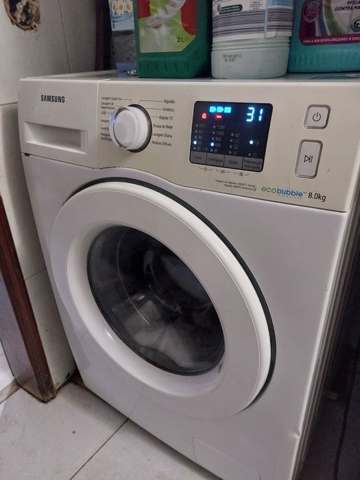 Maquina de lavar Samsung 8kg EcoBubble 

Com vários programas de lavag